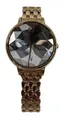 Swarovski Cristal Lake Damenuhr Armbanduhr Quarzuhr 35 mm Wasserdicht gold