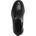 Tamaris Damen vegane Stiefelette mit elastischem Gummizug 1-25437-41, Größe:40 EU, Farbe:Schwarz - Schwarz - 40