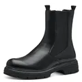 Tamaris Damen Stiefel Vegan schwarz 40