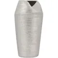 Dekovase Apamea Steinzeug 33 Cm Silber