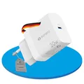 sonero USB C Ladegerät, Ladestecker Adapter, Netzteil 30 Watt Schnellladegerät kompatibel mit Apple iPhone 15, Samsung, Tablet, Laptop uvm, GaN PD Charger, Weiß