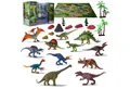 Goods+Gadgets Spielfigur GOODS+GADGETS Dinosaurier Spielset mit Figuren, Truck & Spielmatte, (Abenteuer Tier-Welt, Spielset für Kinder), mit Aufbewahrungsbox