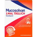 MUCOSOLVAN 1mal täglich Retardkapseln 20 St