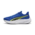PUMA Pounce LITE JR Sneaker, Vivid Blue-Lemon Sherbert White, 37.5 EU