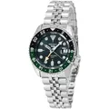 Seiko Men's SSK035K1 5 Sports Green Dial Automatic GMT