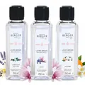Lampe Berger – TrioPack Kollektion Ophelia – Set mit 3 Flaschen à 250 ml – Lumière Florale – Lady Flower und Liliflora – in eleganter Geschenkbox