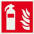 Fp - Schild Folie Nl 200x200mm Feuerlöscher Iso