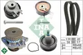 INA 530053830 Wasserpumpe + Zahnriemensatz Zahnriemensatz und Wasserpumpe