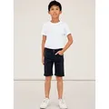 Name It Jeansshorts NKMSILAS SLIM DNM L SHORT Baumwollmischung, Stretch, Umschlagsaum schwarz 110