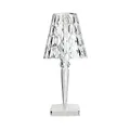 Kartell Big Battery, Table Lamp, Glasklar, Direktstromversorgung