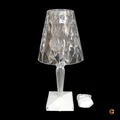 Kartell Big Battery LED Tischlampe Design Lampe Leuchte PMMA transparent