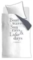 Rivièra Maison Bettwäsche Rivièra Maison Bettwäsche Set, Bettwäsche Set Lake Days, 2 teilig