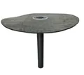 HAHN Handelshaus Dachdurchführung Flachdachablauf mit Bitumenflansch, Ø 5 cm, Spar-Set, Ablauf + Laubfangkorb, DN 50, DN 70, DN 75, DN 100, DN 110