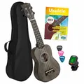 CASCHA HH 3969 Multili. Sopran Ukulele Set schwarz