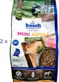 (€11,10/kg) Bosch Mini Adult mit frischem Geflügel & Hirse Hundefutter: 2 x 1 kg