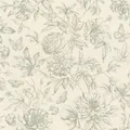Rasch Vliestapete Peonies Grün Blumen 793925