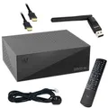 VU+ ZERO 4K 1x DVB-S2X Multistream Tuner Linux SAT Receiver CI Set-Top-Box UHD 2160p + PremiumX Wi-Fi Stick Mega 150Mbit/s