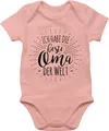 Baby Body Junge Mädchen - Sprüche - Ich habe die beste Oma der Welt - 1/3 Monate - Babyrosa - mit sprüchen grosseltern babymode witzig spruch omi bodys baby-kleidung babygeschenk spruche omas