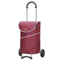 Andersen Einkaufstrolley - klappbar - 46 Liter - belastbar 40 kg - Stahlgestell - mit Kordelzug & Klett - Seiten- & Innentasche - Trolley - Rad Ø 15 cm - Scala Shopper Mix Collection A25
