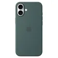 iPhone 16 Plus Silicone Case with MagSafe - Lake Green - Grün