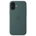 Silikon-Case MagSafe für das Apple iPhone 16 Plus - Lake Green