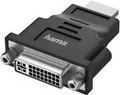 Hama - Videoanschluß - Dual Link - HDMI (S) bis DVI-I (W) - Schwarz - 4K Unterstützung
