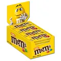 (14,86€/1kg) m&m's Peanut, Erdnuss, Schokolade, Kugeln, 24 Beutel