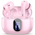 Btootos Bluetooth Kopfhörer, Kopfhörer Kabellos Bluetooth 5.4 Sport In Ear Kopfhörer mit 4 Mikrofon, 40 std Spielzeit, LED-Anzeige, ENC Lärmreduzierung, Tiefer Bass Ohrhörer für Arbeit und Studium