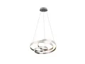 TRIO Leuchten LED Pendelleuchte, Dimmfunktion, LED fest integriert, stufenweise dimmbar über Schalter, Warmweiß, Neutralweiß, Große Esstisch-Lampe hängend, Lichttemperatur einstellbar Ø 60cm