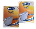 2 Pack Swirl Staubsaugerbeutel V65 passend Vorwerk Kobold VK135 VK136 = 8 Beutel