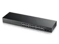 Zyxel ZYXEL 24 Port GbE L2 Smart Switch, rackmount, fanless V2 Netzwerk-Switch