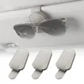 3 Stück Brillenhalter für Auto Sonnenblende Auto Brillenhalter Auto Visier Zu...