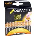 Duracell Basic 18 AAA Batterien