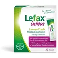 Lefax intens Lemon Fresh Mikro Granul.250 mg Sim. 20 St