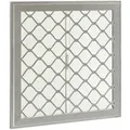 Globel Industries - Seitenfenster '62 X 62' Für Gerätehäuser 'skillion' 'dream' Und 'lean-to', Silber Metallic, 62 X 62 Cm