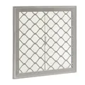 Globel Industries Seitenfenster "62 x 62" für Globel Industries Gerätehäuser "Skillion" "Dream" und "Lean-To", silber metallic, 62 x 62 cm