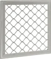 Globel Fenster-Set 1 62 x 62 cm silber-metallic