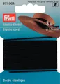 Elastic-Kordel 1,5 mm schwarz, Packung mit 3m, 971064, Prym