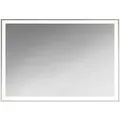 Xora Badezimmerspiegel Xania, Silber, Glas, rechteckig, 100x70x3.2 cm, Badezimmer, Badezimmerspiegel, Beleuchtete Spiegel