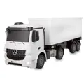 JAMARA 408300 Container LKW Mercedes-Benz Arocs 1:26 2,4GHz - LKW Rc ferngesteuert, Truck Spielzeug fürKinder, Lastwagen Fahrzeuge fernsteuerung, Geschenk für Kinder, Motorsound