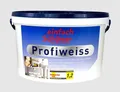 einfach Schöner 5 L. Profiweiss Wandfarbe Weiss stumpfmatt hochdeckend Klasse 1