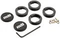 ODI Griffe Accessories Klemmringe für Lock-On System, Schwarz, 7 mm, D70LJB