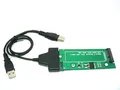 18Pin auf SATA-Adapter mit USB-Kabel, kompatibel mit Sandisk SDSA5JK ADATA XM11 SSD von Asus UX31 UX21