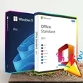Komplettset Bundle: Windows 11 Professional + Office 2021 Standard