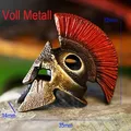 Kraft Energie Talisman Schlüsselanhänger Sparta 300 Leonidas Helm aus Vollmetall