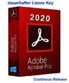 Adobe Acrobat Reader Pro DC 2020 Continous Lizenz key dauerhaft gültig! kein Abo