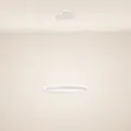 s.luce Led-Hängelampe, Weiß, Metall, Rund,Rund, 40x3.3x40 cm, Lampen & Leuchten, LED Beleuchtung, LED-Hängeleuchten