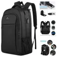 Laptop Rucksack Herren 17 Zoll USB Ladeanschluss Anti Diebstahl