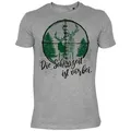 Tini - Shirts T-Shirt Jäger Motiv Hirsch Jagd Jagd Shirt Jagdsport : Die Schonzeit ist vorbei L