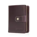 Mode Geldbörse Herren mit RFID Kurz Geldbörse Brieftasche Portemonnaie Leder ...